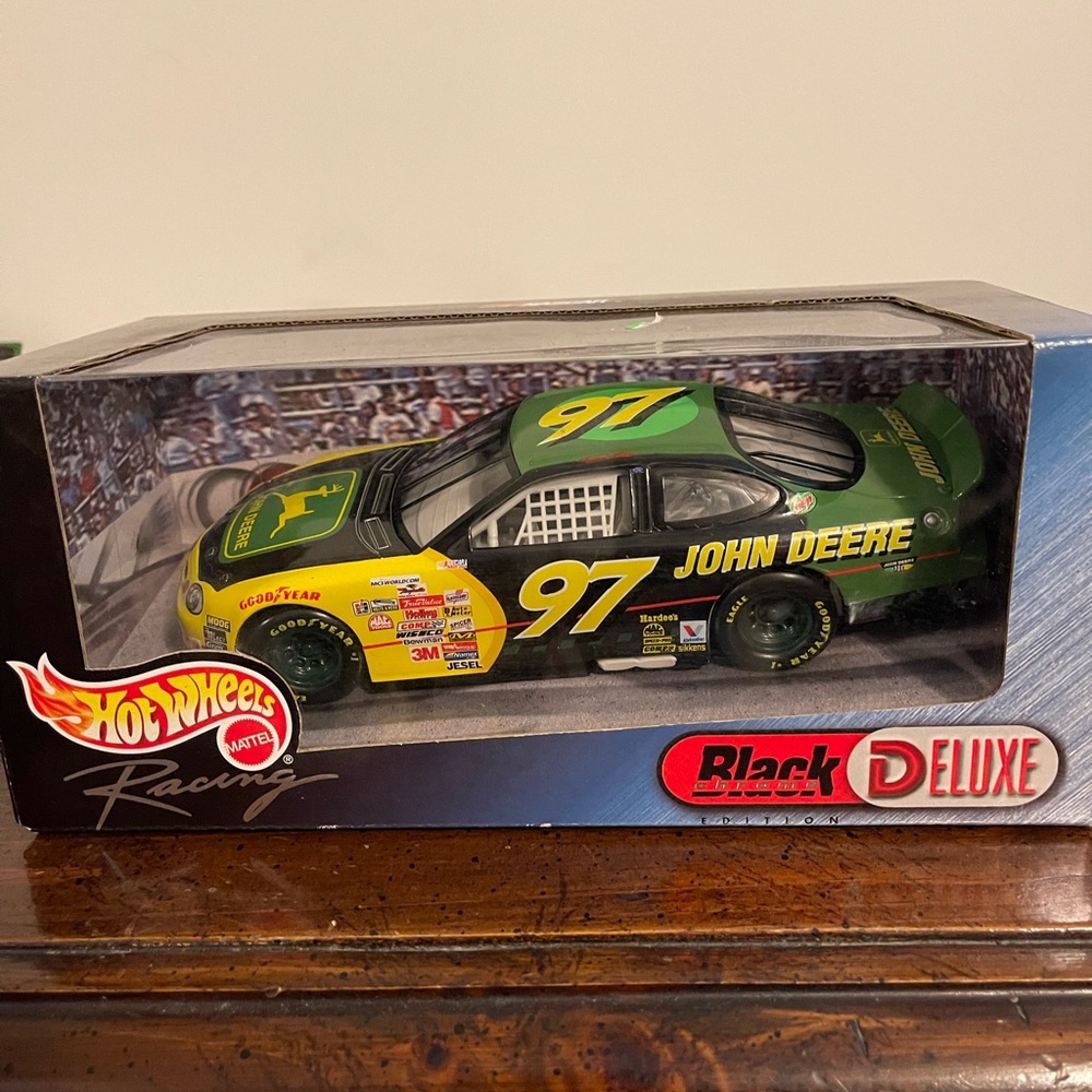 NASCAR Diecast 1/43 John Deere #97 , Black Chrome Deluxe Edition! New in box! - Picture 1 of 6